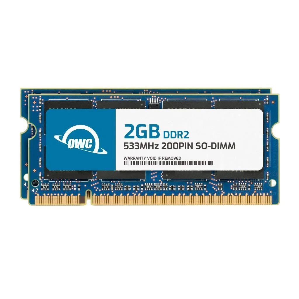 OWC OWC 4GB (2x2GB) DDR2 533 PC2-4200 CL4 200-pin laptop RAM — product photo