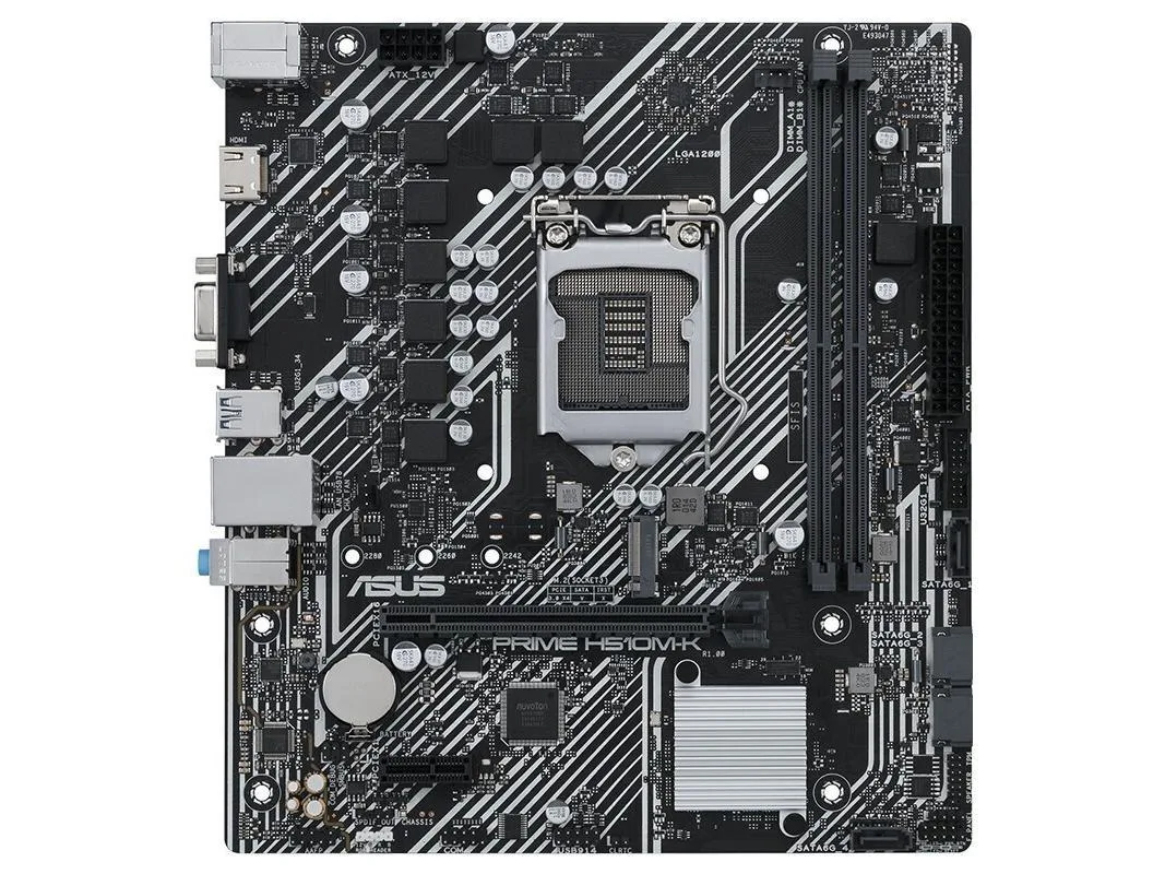 ASUS ASUS PRIME H510M-K Intel H510 motherboard DDR4 64GB Micro ATX — product photo