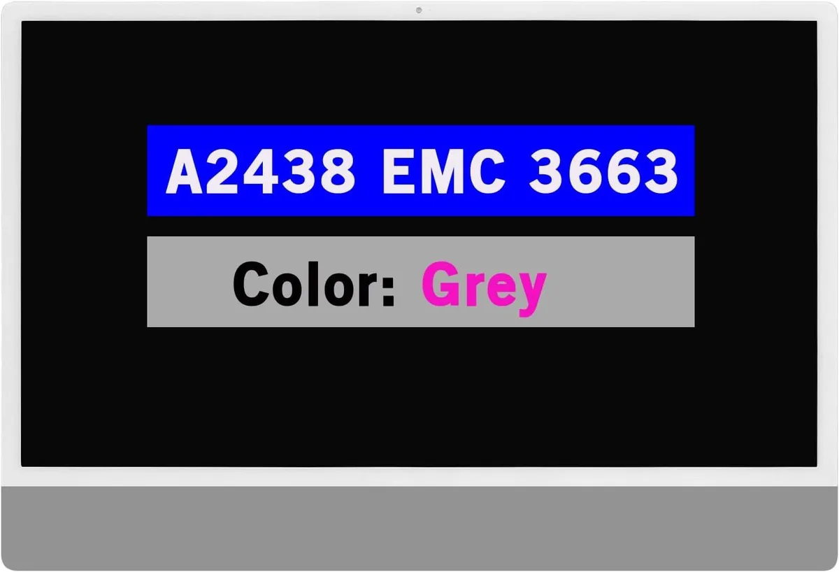NUOLAISUN NUOLAISUN 24.0" 4.5K LCD screen for iMac A2438 M1 2021 4-Ports EMC 3663 661-16575 Grey — product photo