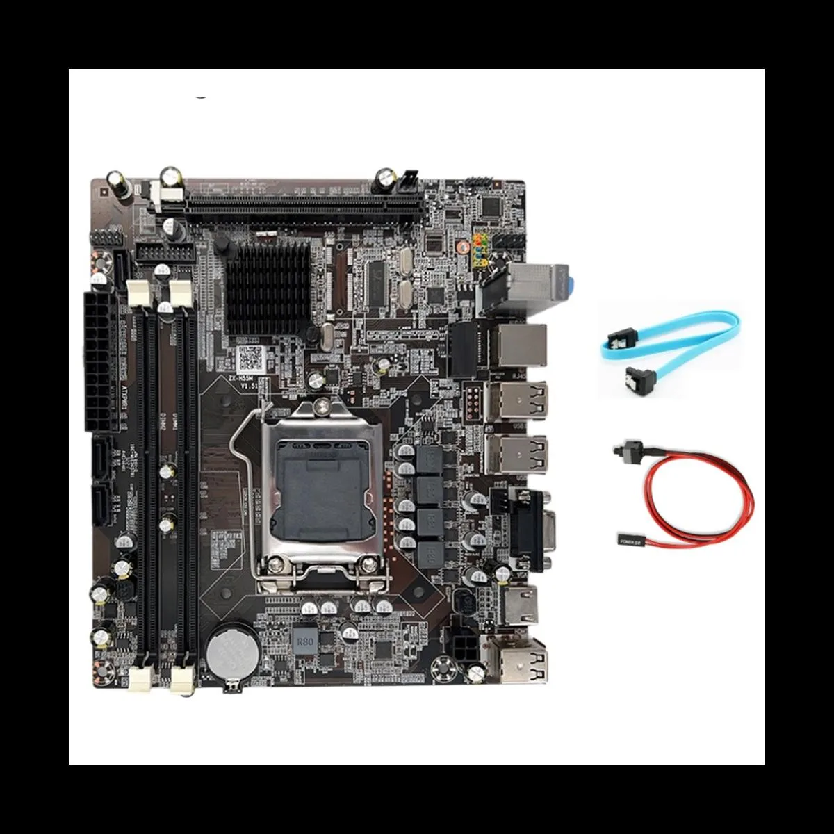 YINGHUA YINGHUA H55 LGA 1156 DDR3 server motherboard — product photo
