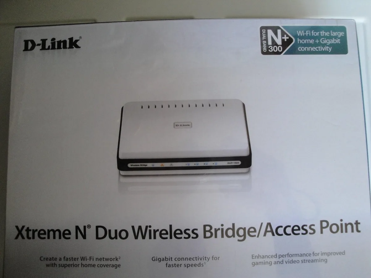 D-Link D-Link DAP-1522 Wireless Dual Band N 300+ Mbps Range Extender Access Point — product photo