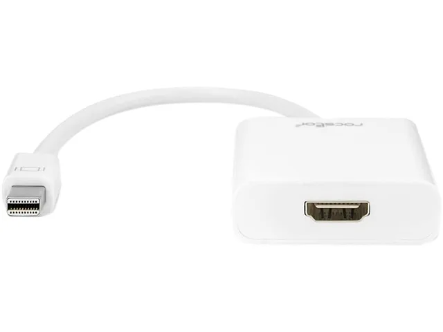 Rocstorage, Inc Rocstorage, Inc Y10A105-W1 Mini DisplayPort to HDMI audio video converter 5.9 — product photo