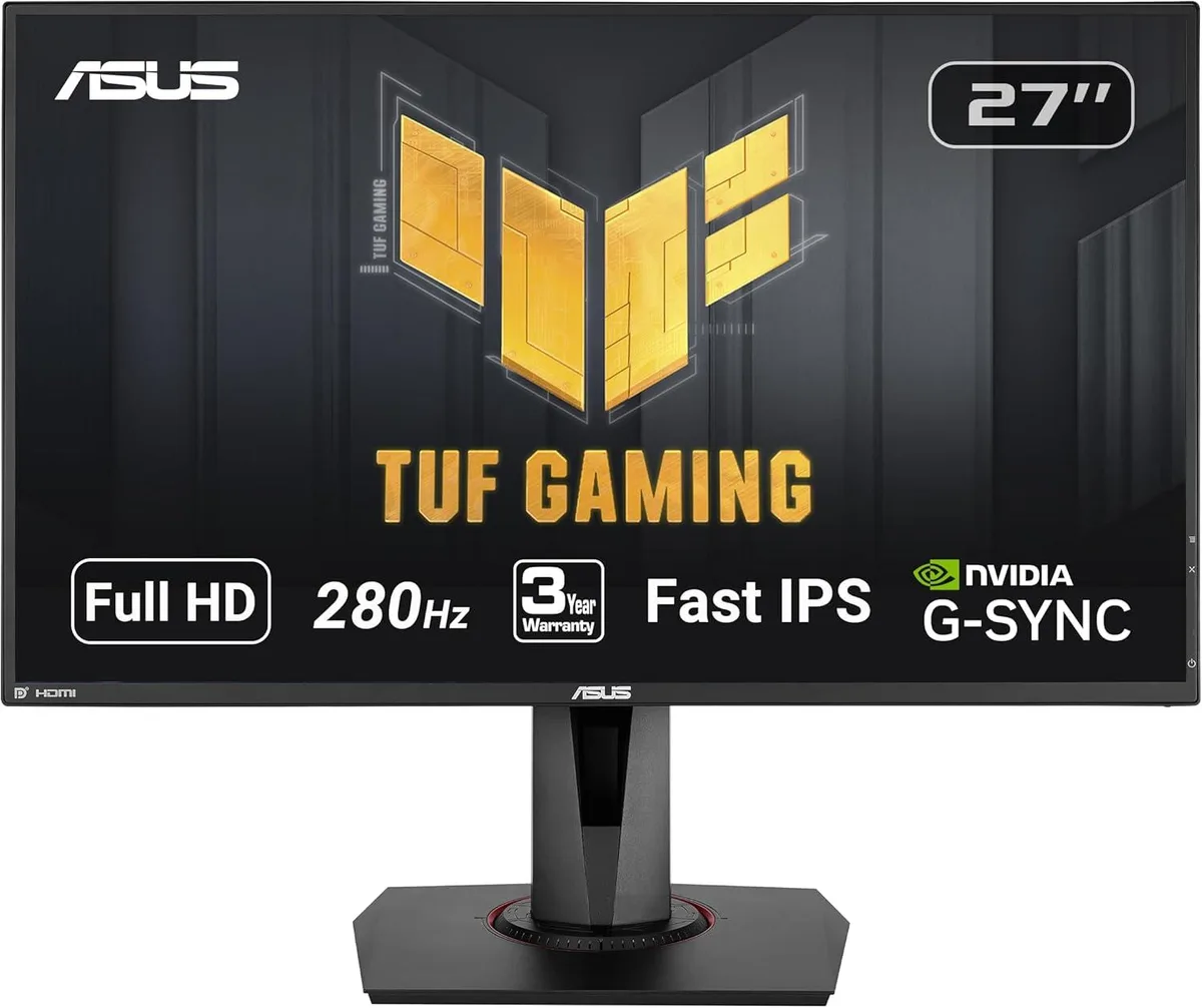 ASUS ASUS TUF Gaming VG279QM 27" 1920 x 1080 280Hz IPS gaming monitor — product photo