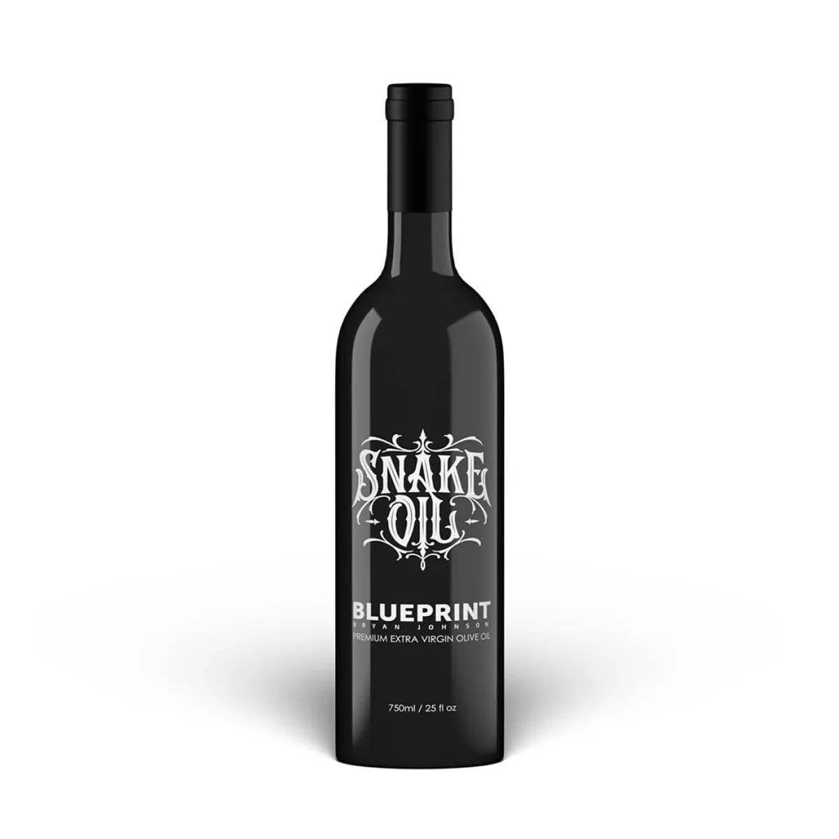 TAURKENAM TAURKENAM Blueprint Bryan Johnson Olive Oil Snake Oil High Polyphenol Extra Virgin Olive Oil 750ml — product photo