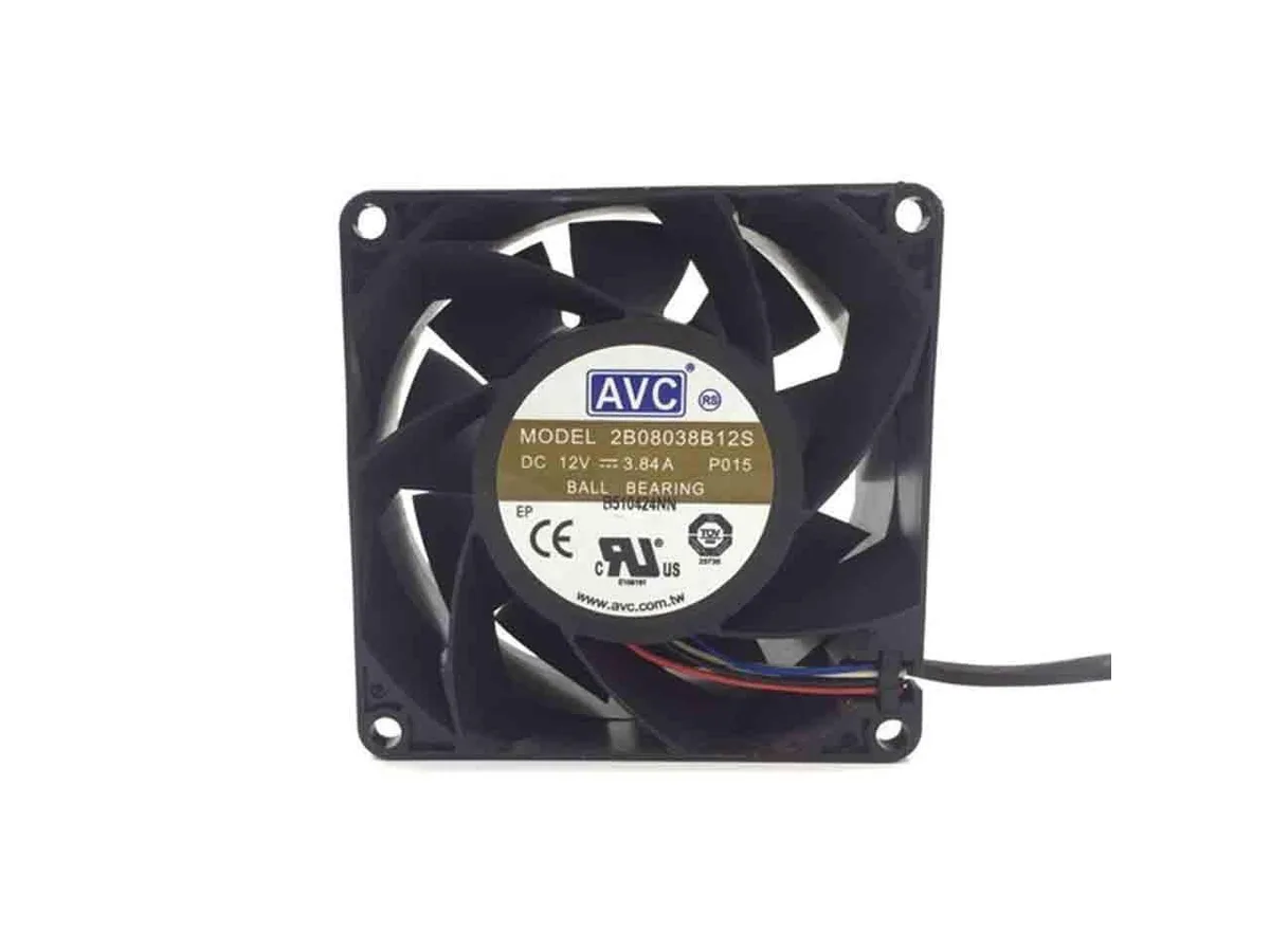 Fans Fans 8038 80x80x38mm 12V 3.84A case fan — product photo