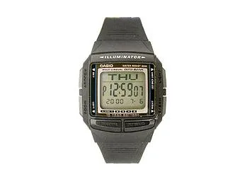 CASIO CASIO DB361-AV Databank Digital Watch Black 30-page 13-language 50M 10-year battery — product photo