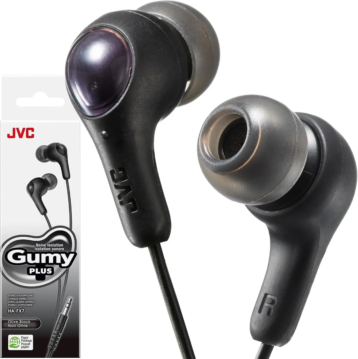 MAONO MAONO HAFX7BN Wired Earbuds 3.5 mm 3.3 ft Black — product photo