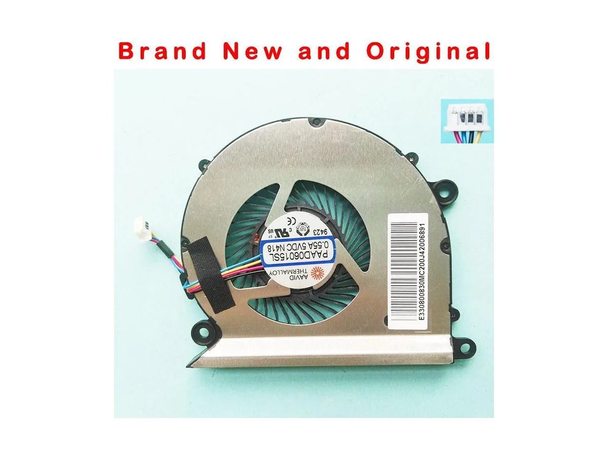 Fans Fans PAAD06015SL 0.55A 5VDC 4PIN N418 E33080830 case fan — product photo