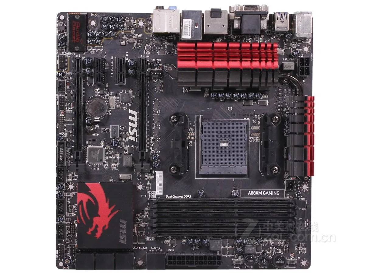 MSI MSI A88XM GAMING AMD A88X FM2+ DDR3 32GB Micro ATX Motherboard — product photo