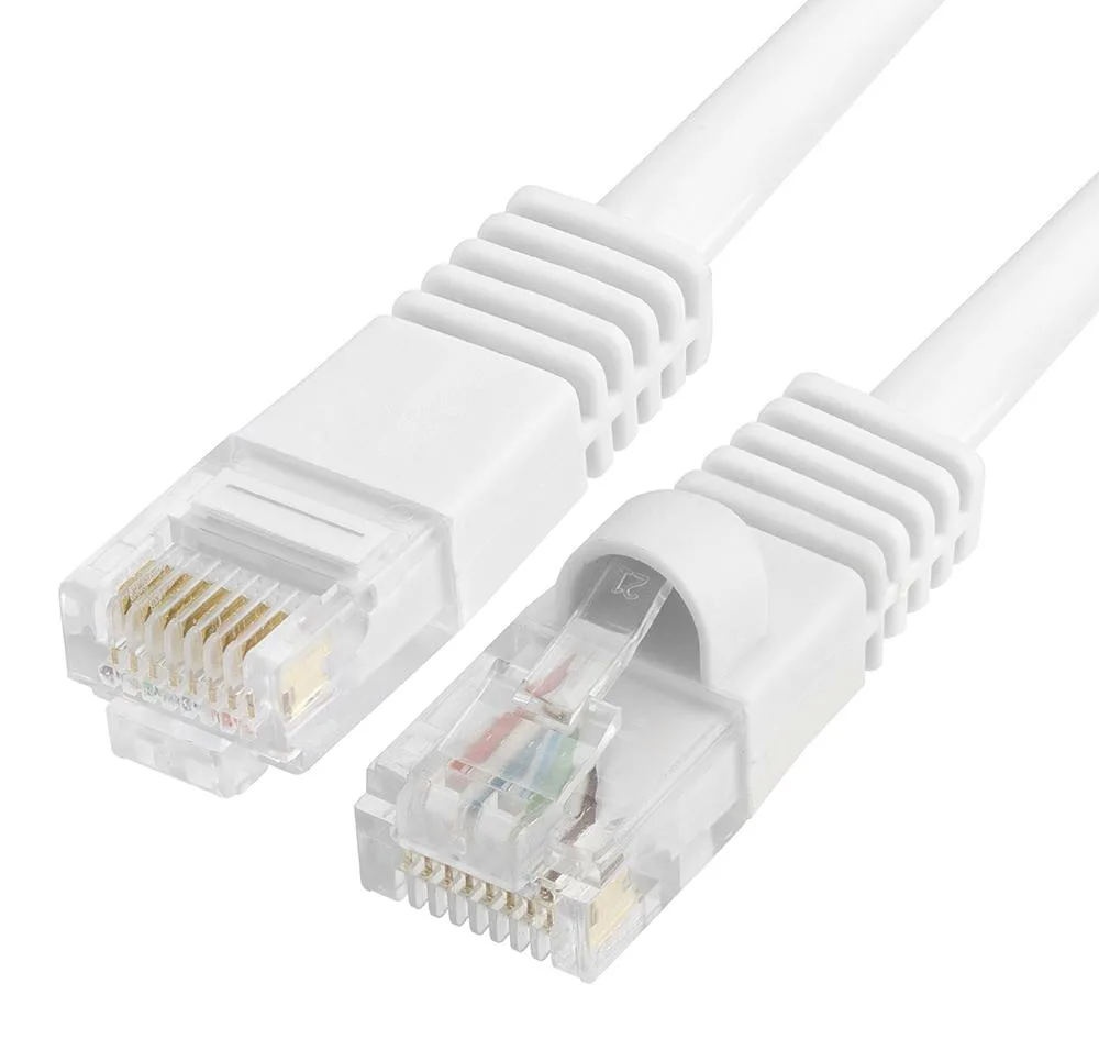 CMPLE CMPLE Cat5e Network Ethernet Cable 100 ft White — product photo