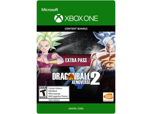 Bandai Namco Entertainment America Inc Bandai Namco Entertainment America Inc 7D4-00343 Dragon Ball Xenoverse 2 Extra Pass DLC downloadable game — product photo