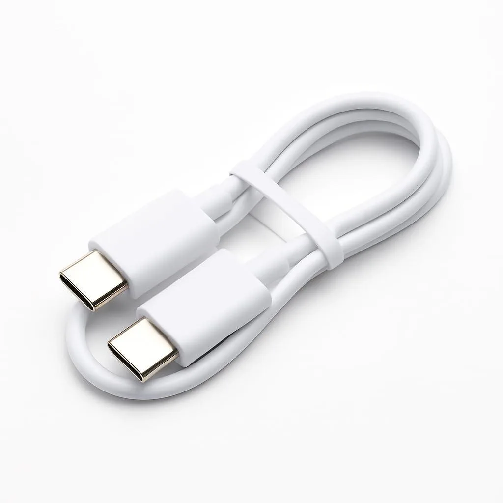 No Sew No Sew USB C to USB C Cable 30cm 10Gbps White — product photo