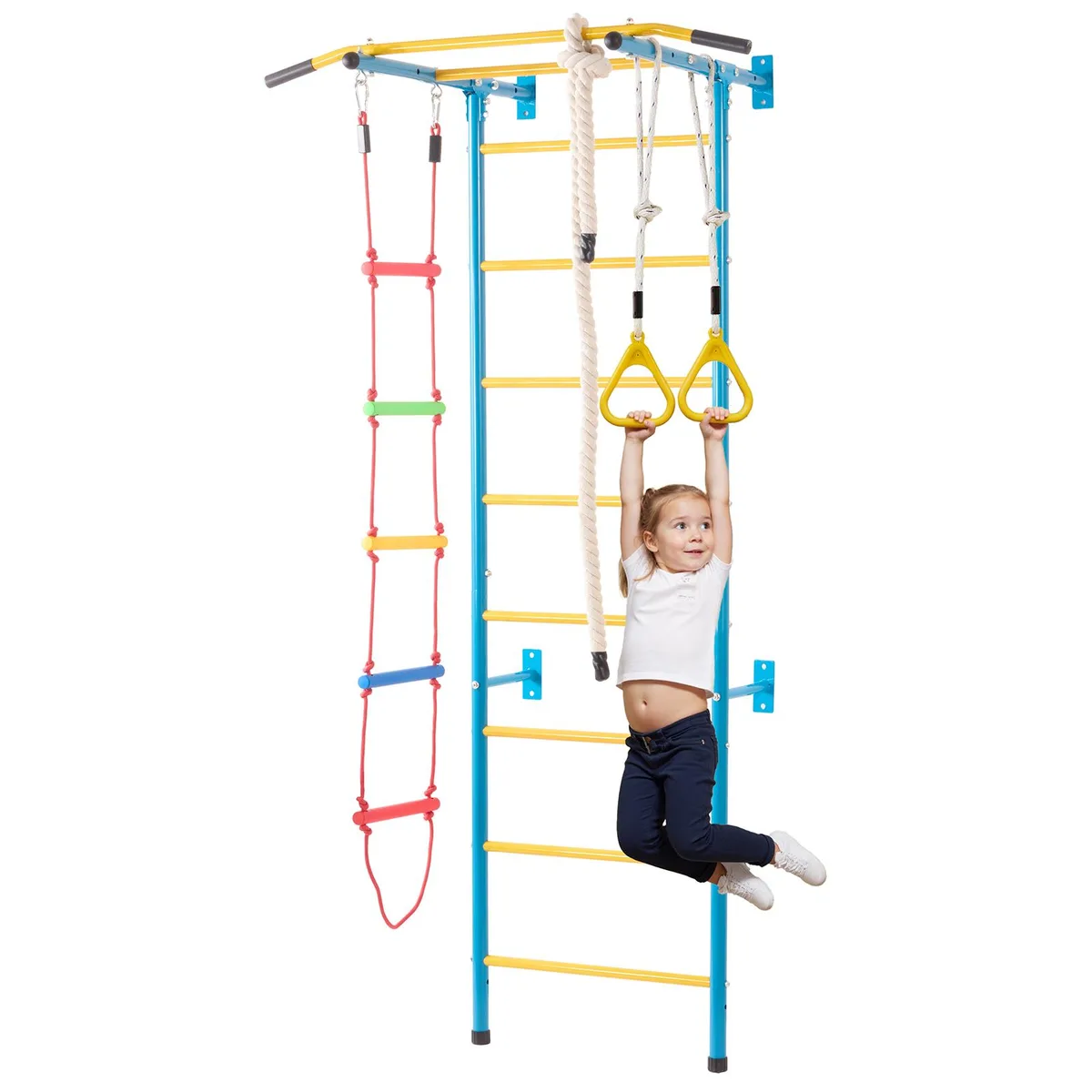 VEVOR VEVOR 5-in-1 Indoor Jungle Gym Play Area Multicolor — product photo