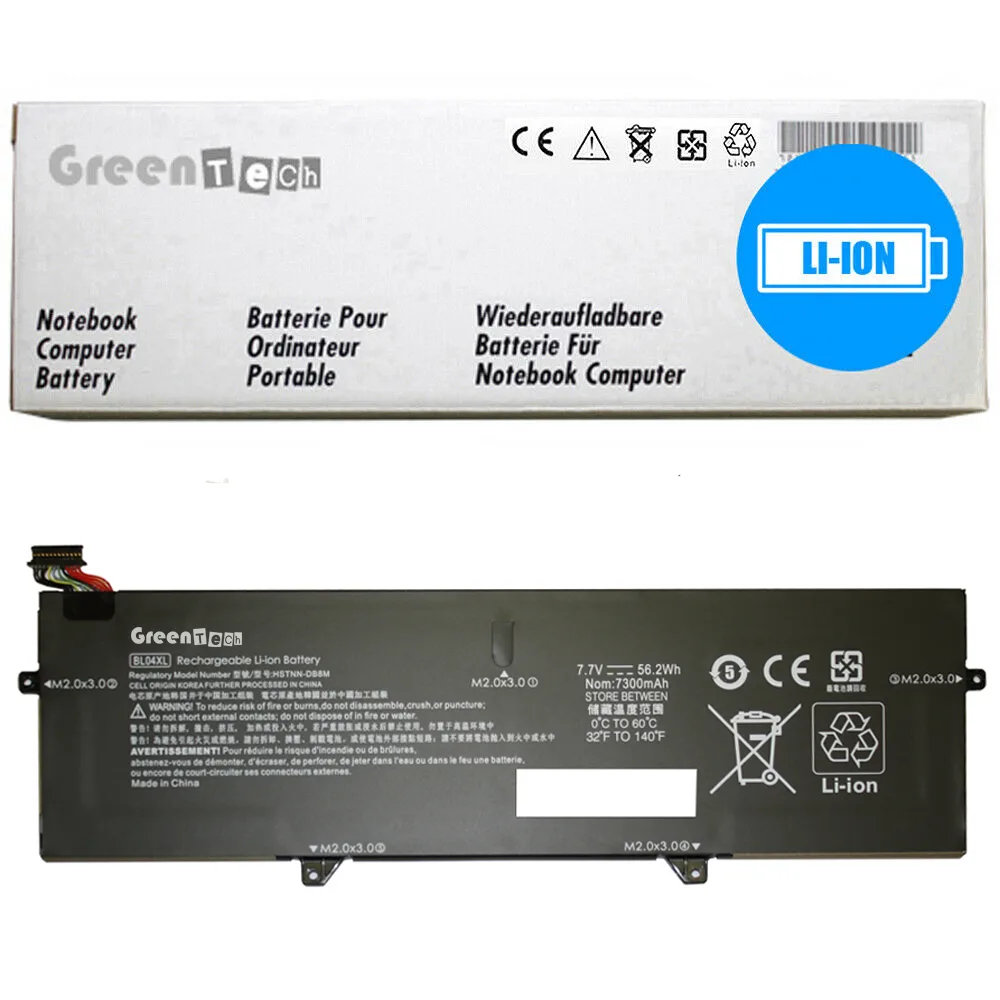 NShi NShi BL04XL 7.7V 56Whr 4 Cell laptop battery for HP EliteBook 1040 G5 G6 X360 — product photo