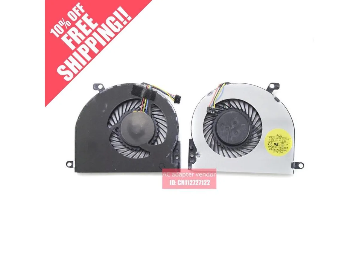 Fans Fans HP Envy M4 1000 1012TX 1003TX laptop CPU fan — product photo