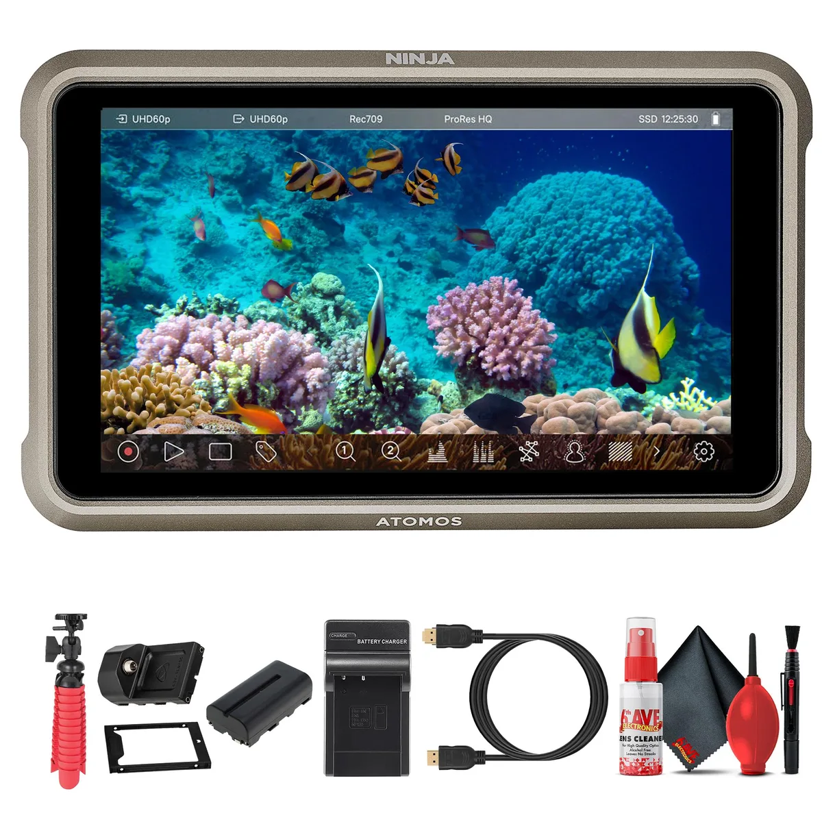 Atomos Atomos Ninja 5.2 Inch 4K HDMI Recording Monitor Kit — product photo
