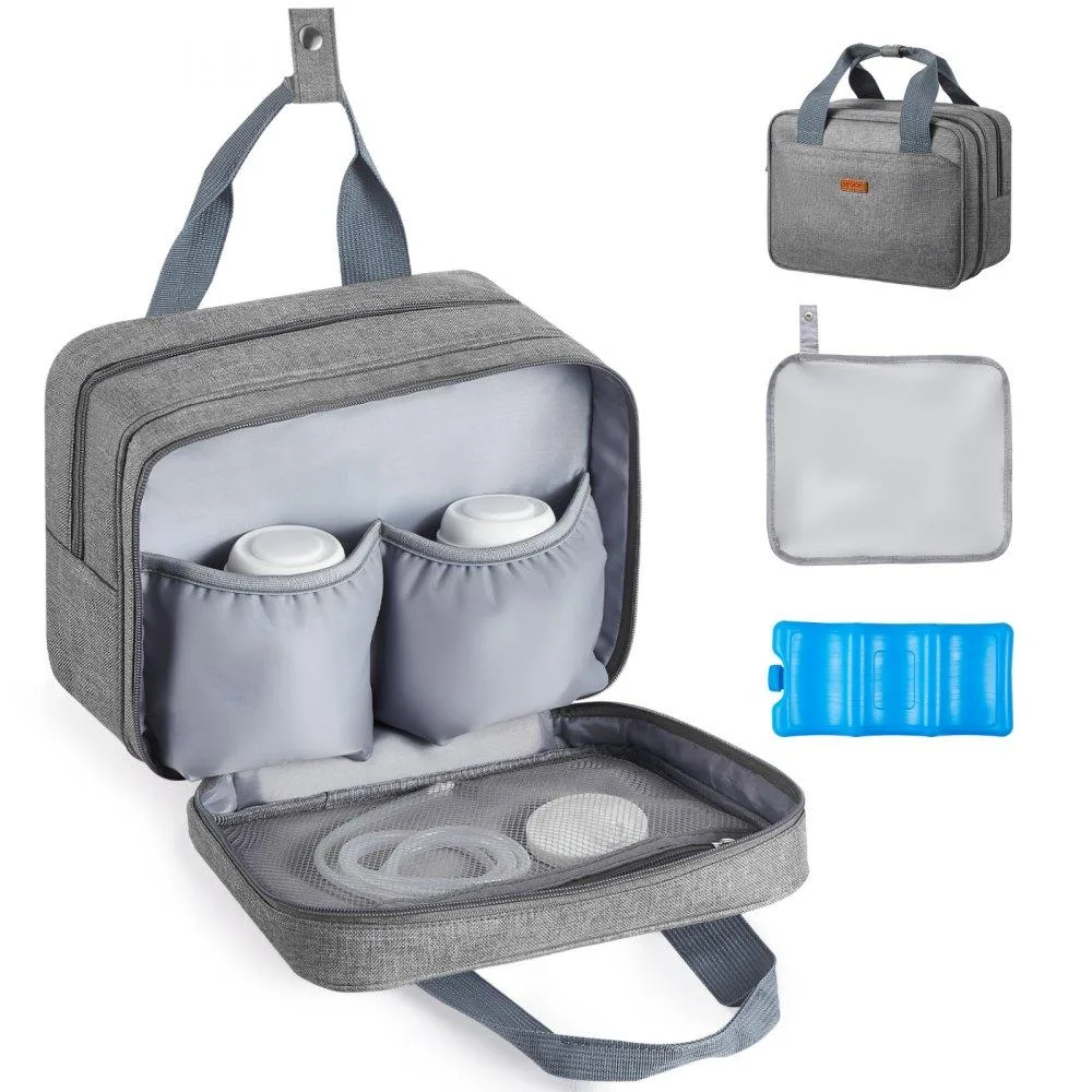 VEVOR VEVOR Wearable Breast Pump Bag Grey ZL-SND-0624 — product photo