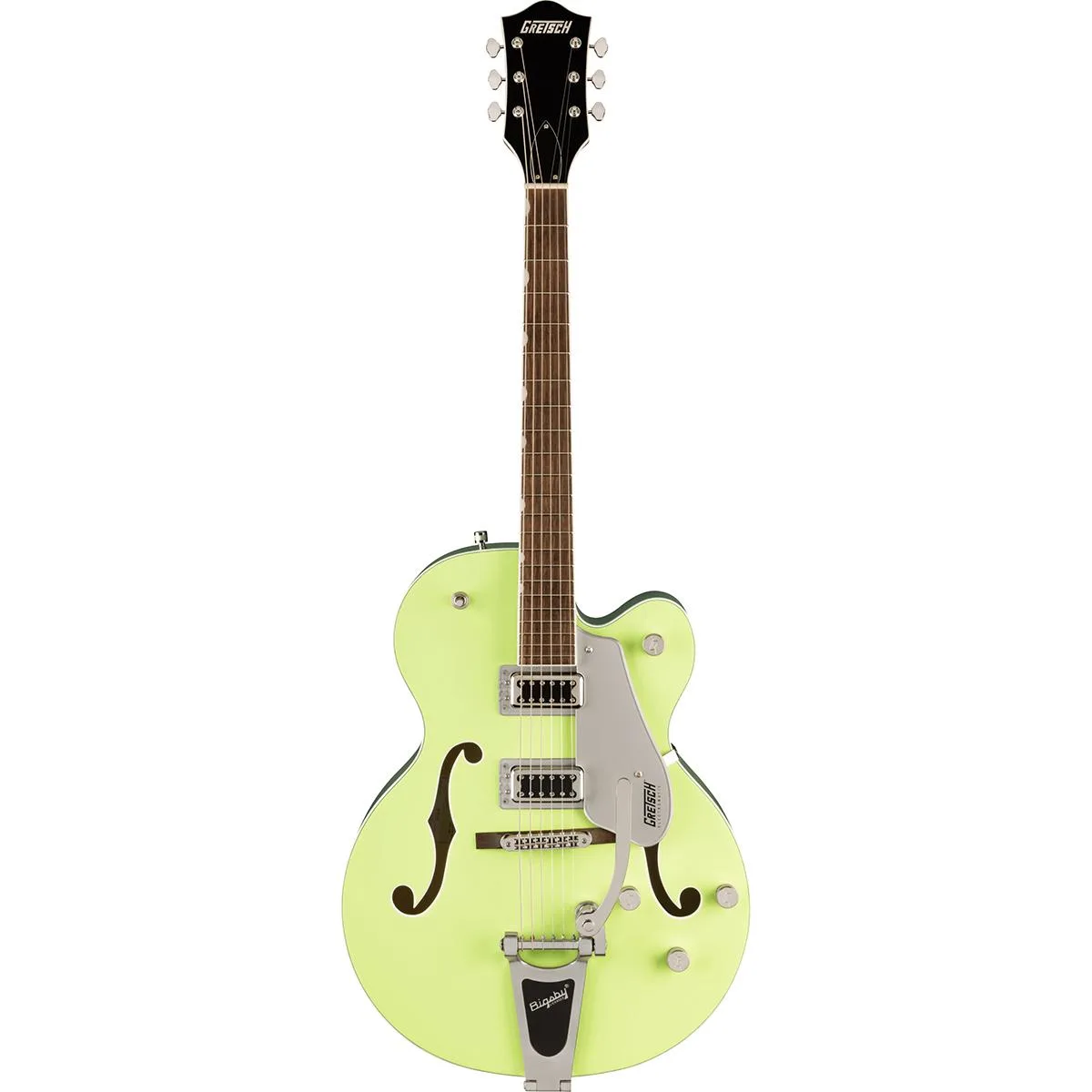 Gretsch Gretsch G5420T Electromatic Hollow Body Single-Cut Bigsby Electric Guitar TwoTone Anniversary Green — product photo