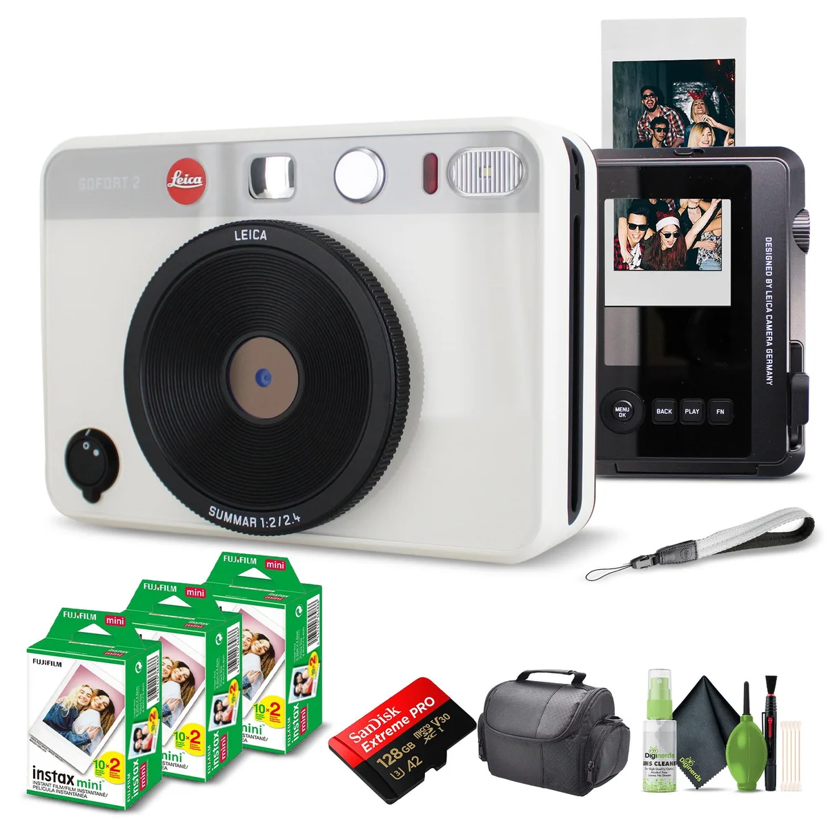 Leica Leica Sofort 2 Hybrid Instant Digital Film Camera White 60 Sheets — product photo