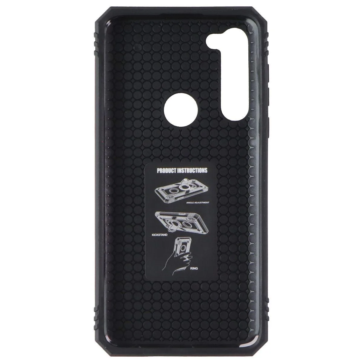 Mybat Mybat Premium Case with Ring Stand for Motorola Moto G Stylus Rose Gold / Black — product photo