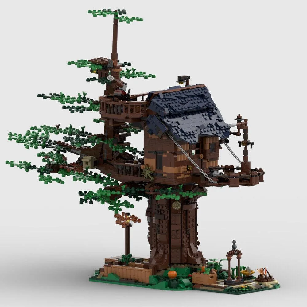 ZITIANYOUBUILD ZITIANYOUBUILD MOC-136420 New Life Tree House 2374 Parts — product photo