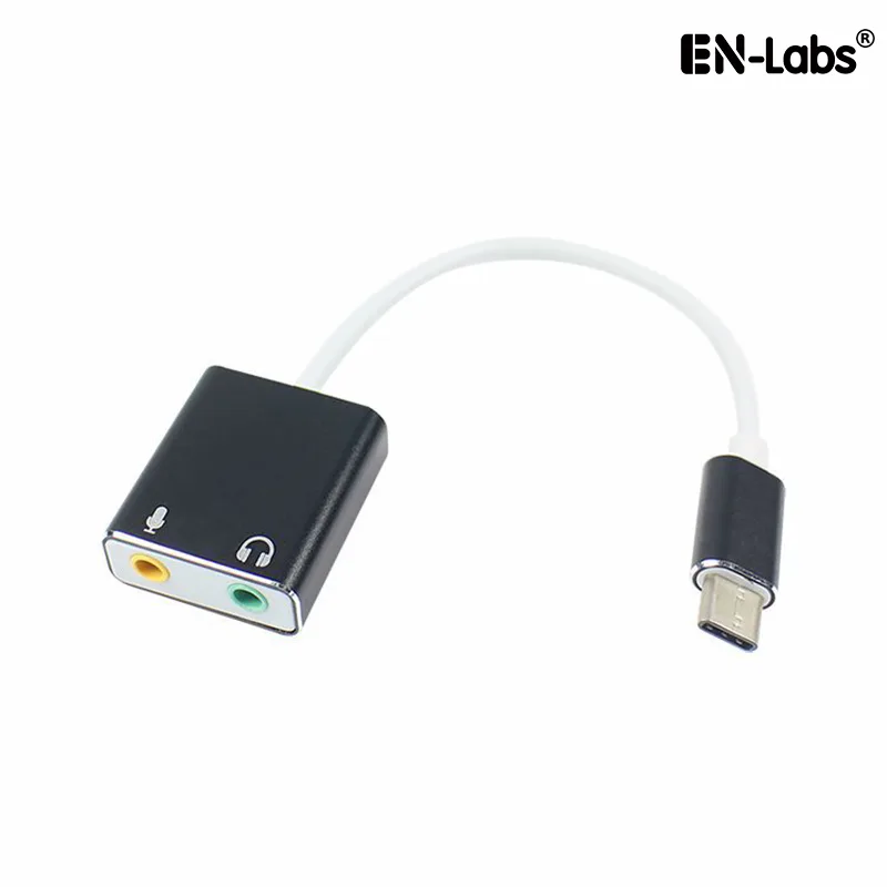 EN-Labs EN-Labs UC71SOUND 7.1 USB-C Sound Adapter Gray — product photo