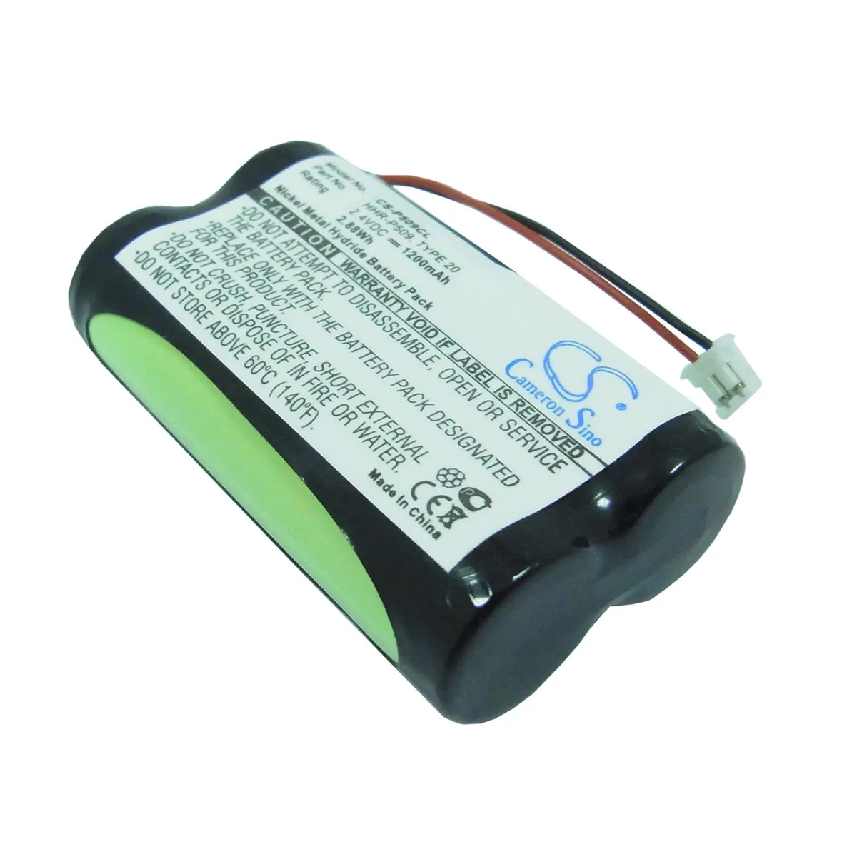 Cameron &amp; Co Cameron &amp; Co DS-CS-P509CL Ni-MH 2.4V 1200mAh Black — product photo