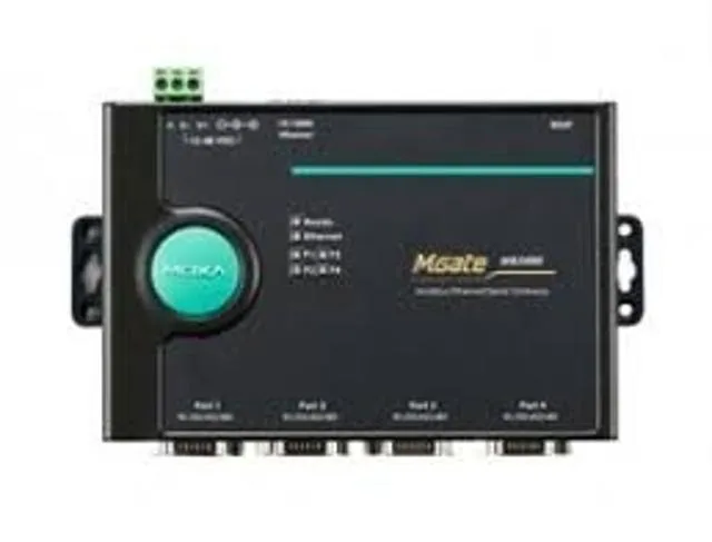 Moxa Moxa MGate MB3480 4-port serial Modbus gateway — product photo