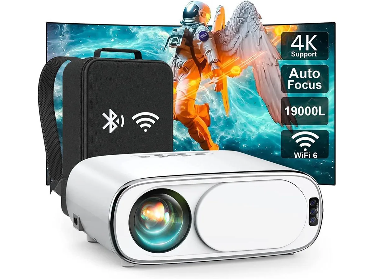 KEHIPI KEHIPI E30 home theater projector 490 ANSI 1080P — product photo