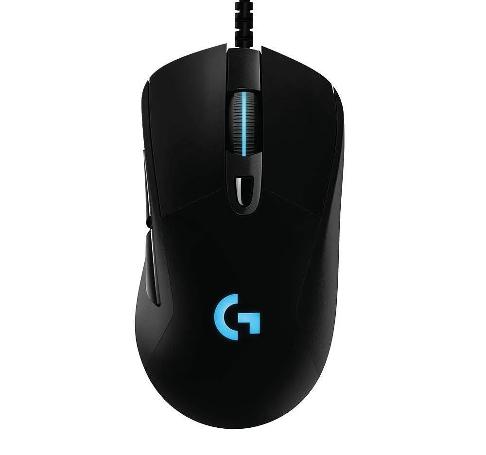  ASUS Logitech G403 HERO Gaming Mouse 25K Sensor 87g 10g Weight 16 Buttons Black — product photo