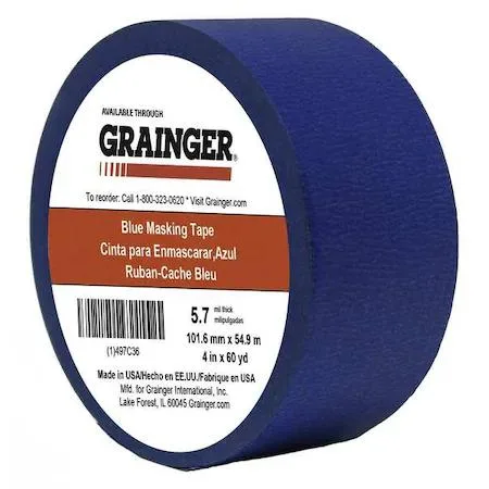 Zoro Select Zoro Select TC27 Painter's Tape 4 in x 60 yd 5.7 mil — product photo
