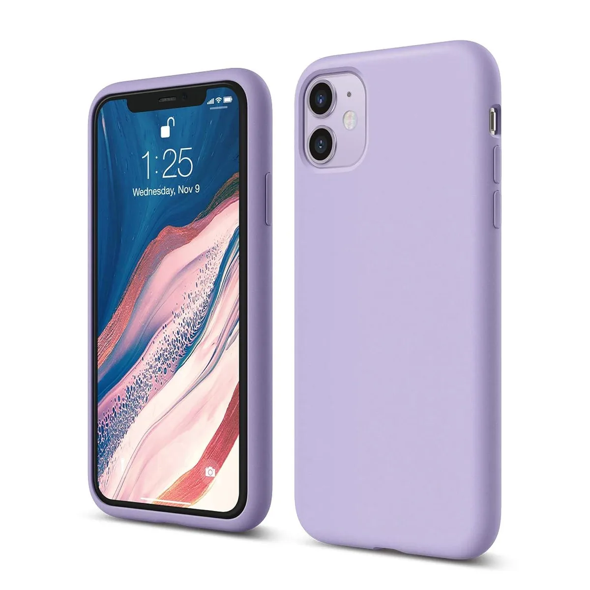 Zell Electronics Zell Electronics Liquid Silicone Case for iPhone 11 6.1" Lavender — product photo
