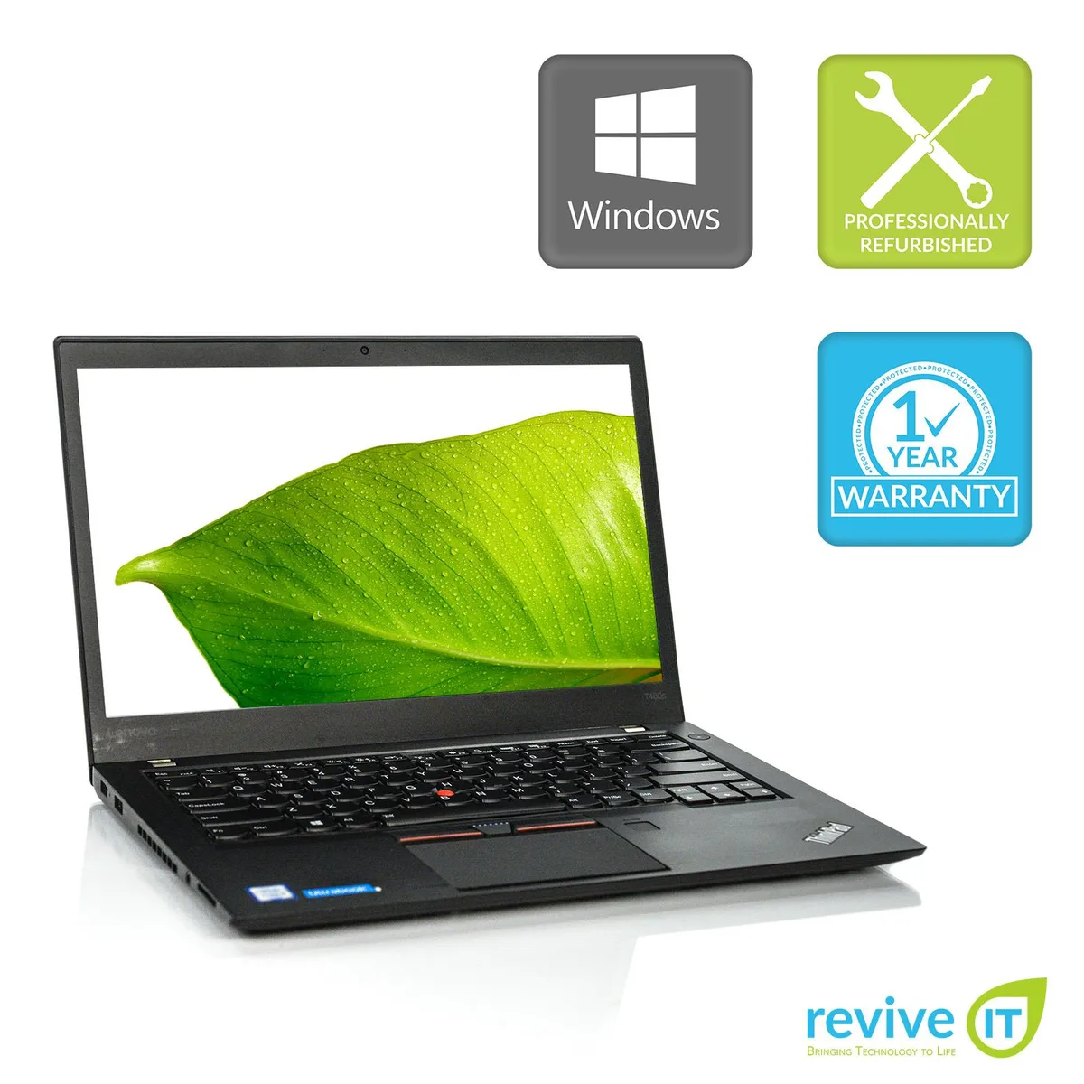 Lenovo Lenovo ThinkPad T460s i5 2.30GHz 8GB 256GB 14 FHD laptop — product photo