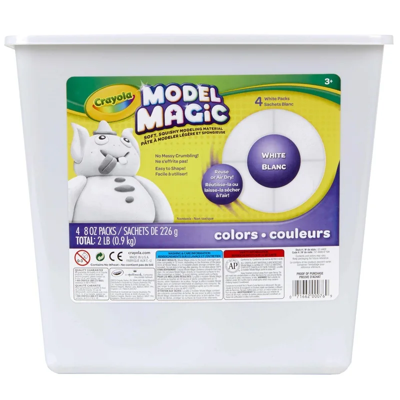 Crayola Crayola 574400 Model Magic White 4x8oz collectible — product photo