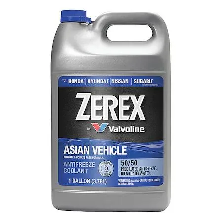 VALVOLINE VALVOLINE ZEREX 861398 Antifreeze Coolant Blue 1 gal — product photo