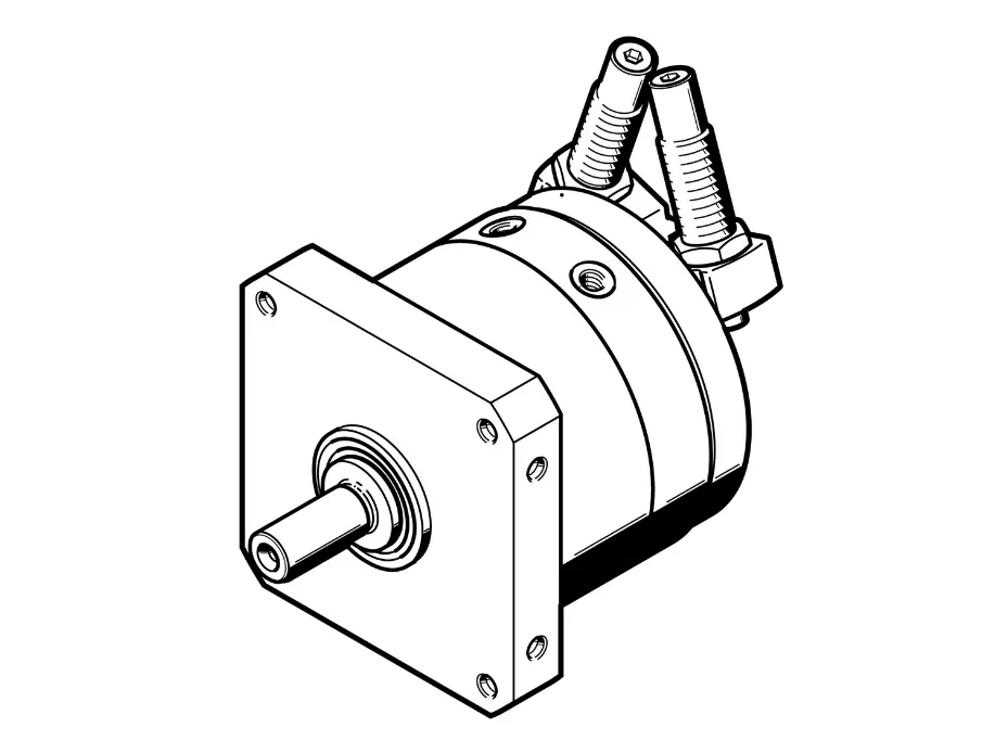 Festo Festo DSM-T-63-270-CC-FW-A-B Rotary Actuator — product photo