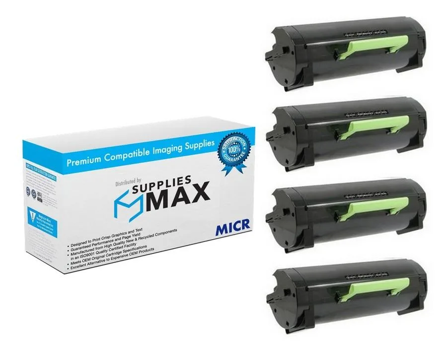 SuppliesMax SuppliesMax 51B1H00_4PK-MICR 4-pack toner cartridge 8500 pages — product photo