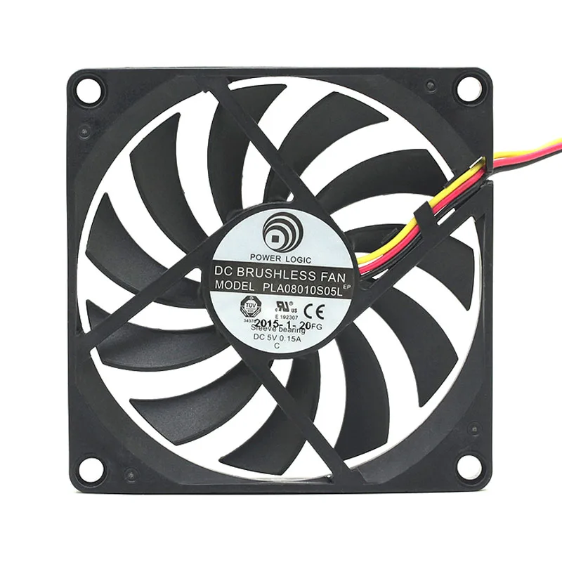 SXDOOL SXDOOL PLA08010S05L 80mm 5V 0.15A USB case fan — product photo