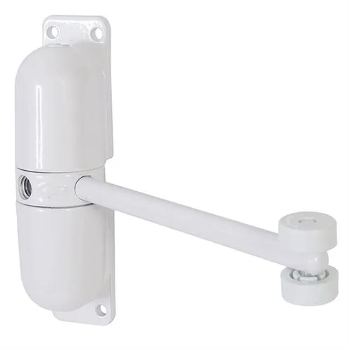 Tuff Stuff Tuff Stuff TUF647 White Adjustable Mini Door Closer 150 lbs — product photo