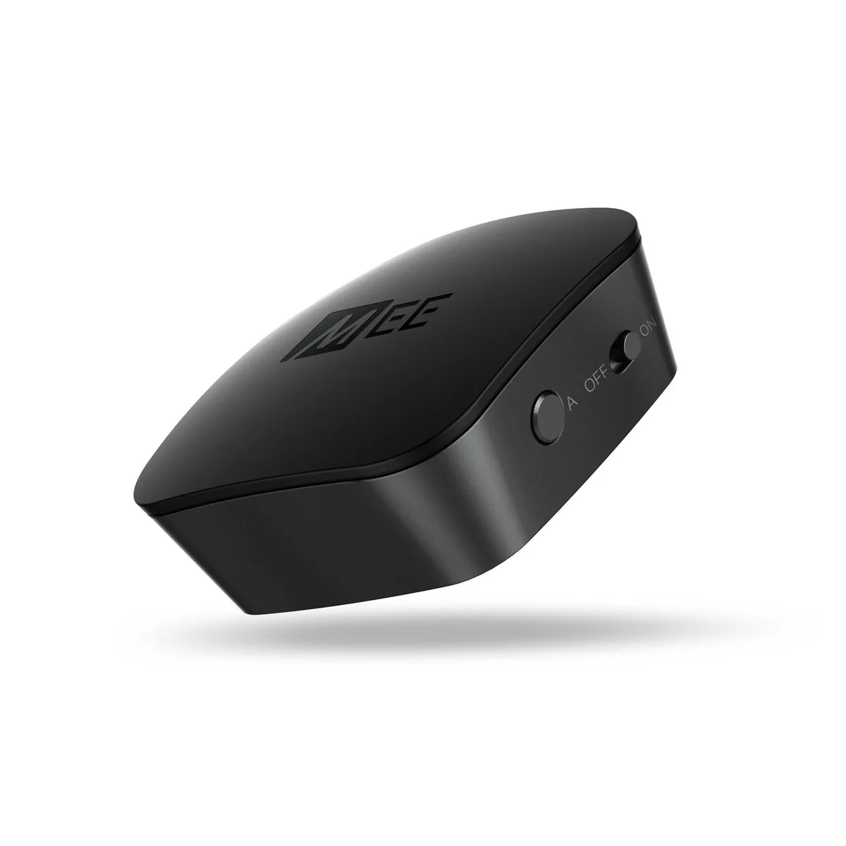 Small black square Bluetooth 3 transmitter with 3.5mm, RCA and optical ports