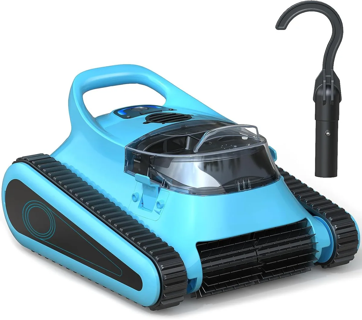 HISION HISION Cordless Robotic Pool Cleaner Blue 180W 150min 2000sqft — product photo