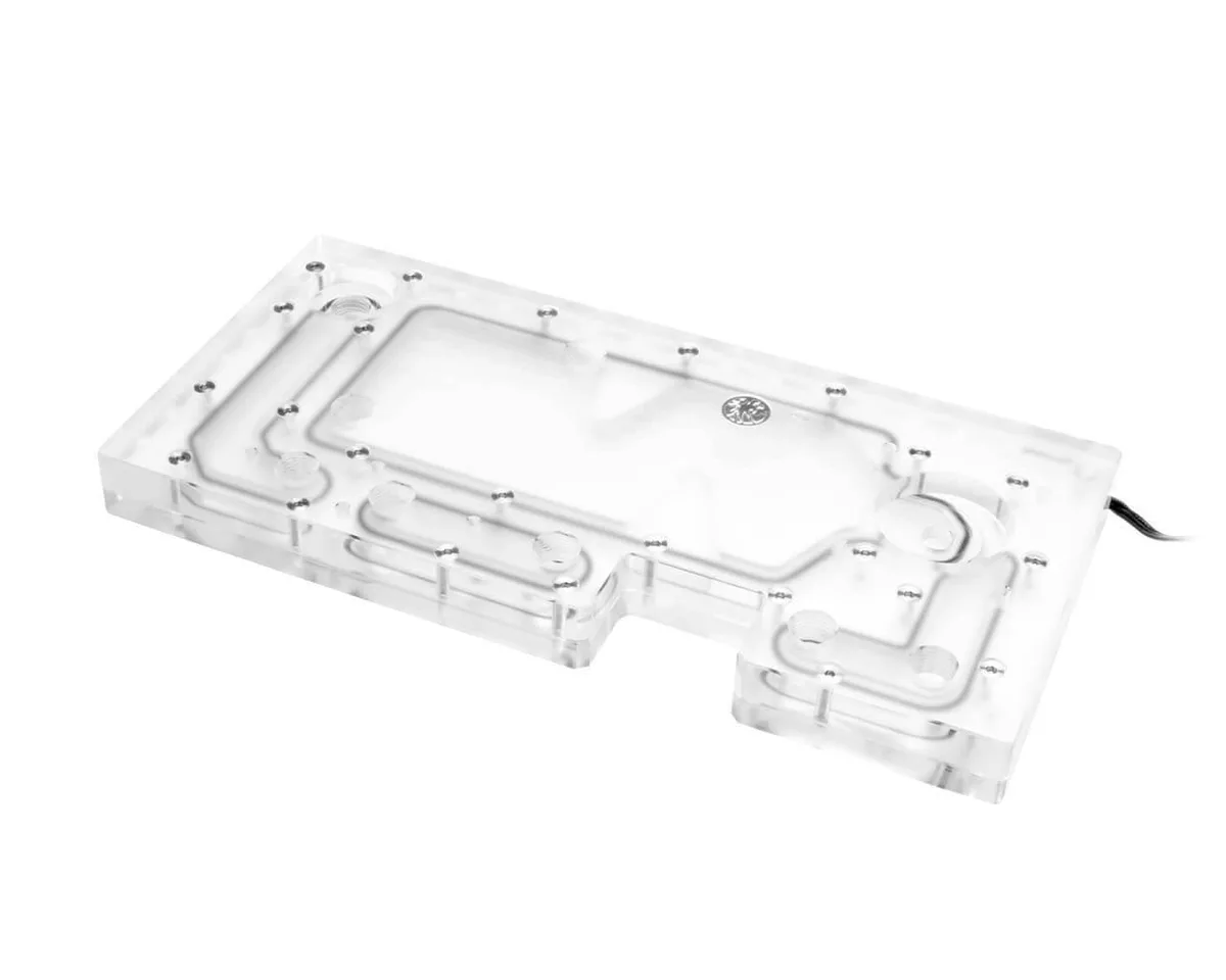 Bykski Bykski Distro Plate ForGame Frosted PMMA 5V Addressable RGB DDIY Cooling — product photo