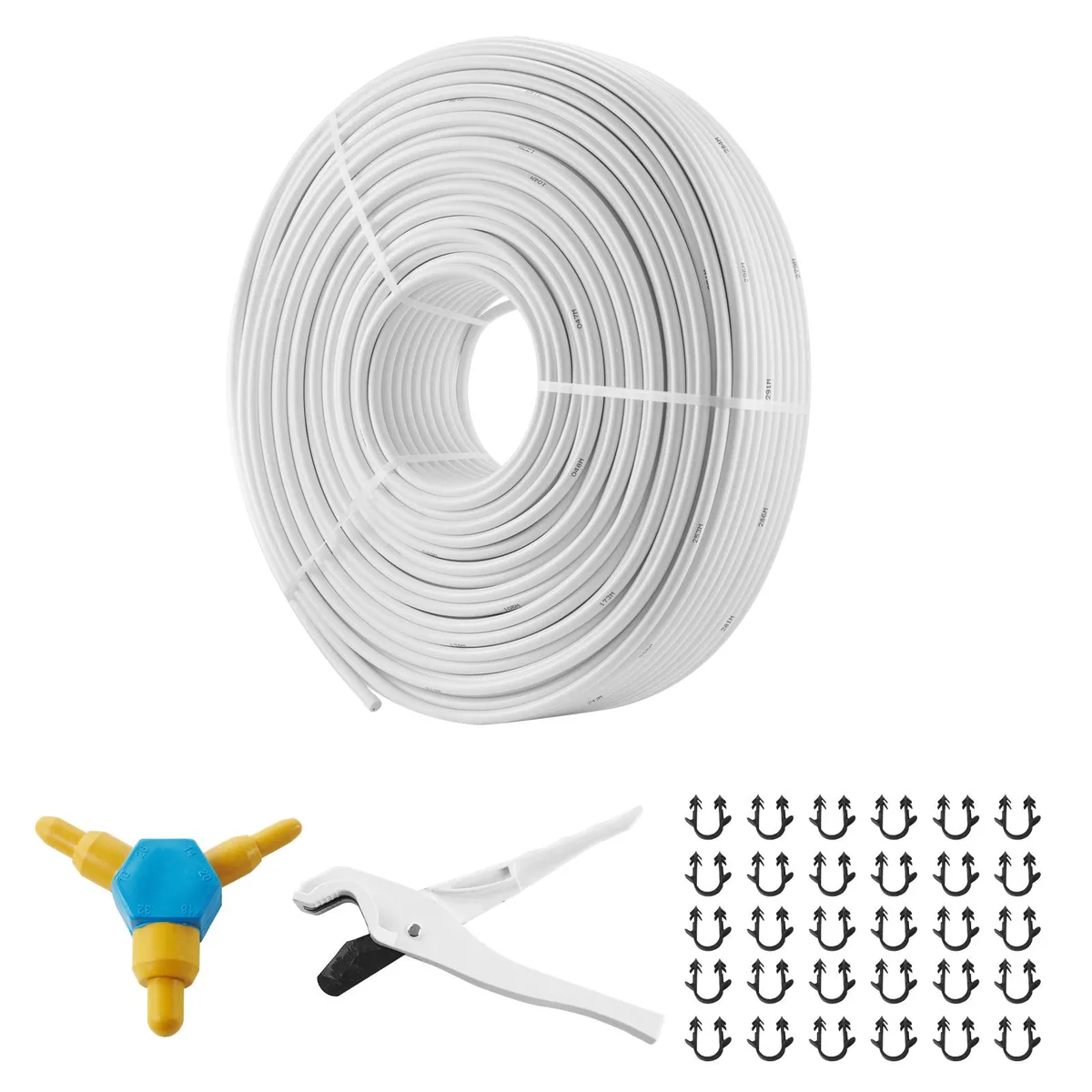 VEVOR VEVOR PEX-AL-PEX Tube 984ft 5/8in 0.08in White with Tools — product photo