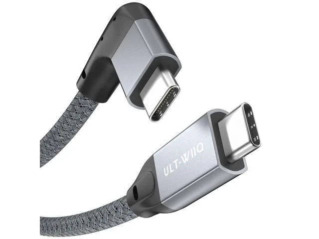 ORVIX ORVIX USB C to USB C Cable 100W 20Gbps 90 Degree 4K@60Hz 1.65FT — product photo