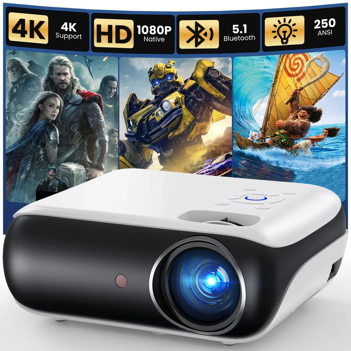  ViewSonic EW Series H1 Business Projector 1080p DLP 3000:1 100000h — product photo