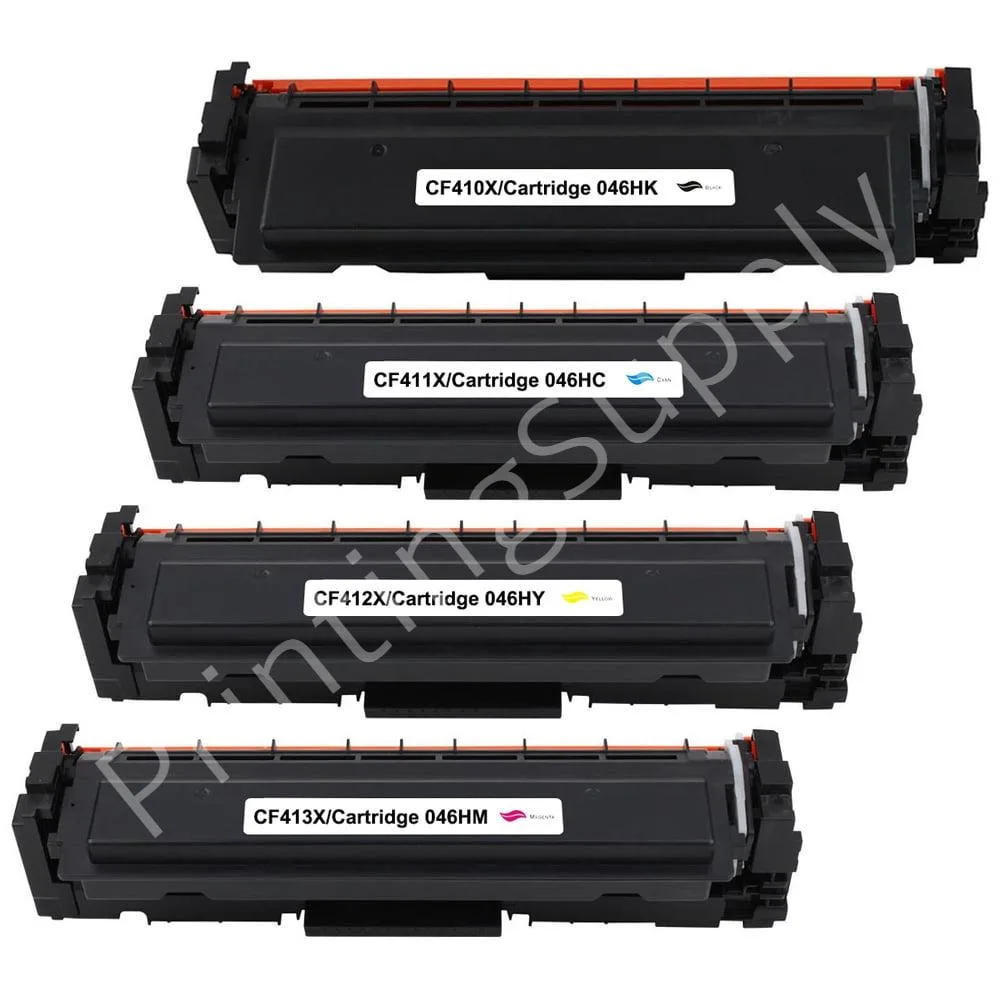 Ninestar Technology Ninestar Technology 410X 4 Pack Black Cyan Magenta Yellow Toner Cartridges — product photo