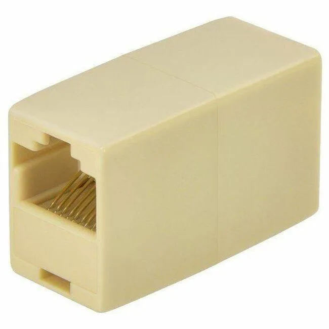 Monoprice Inc. Monoprice Inc. 7280 RJ45 8P8C Straight Inline Coupler Beige — product photo
