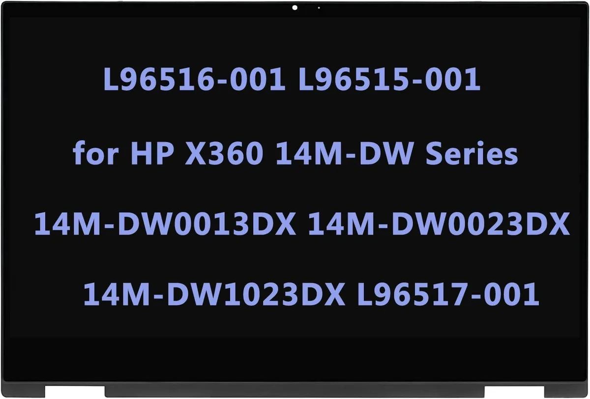 NUOLAISUN NUOLAISUN 14.0" FHD Touch Screen for HP Pavilion X360 14M-DW L96516-001 — product photo
