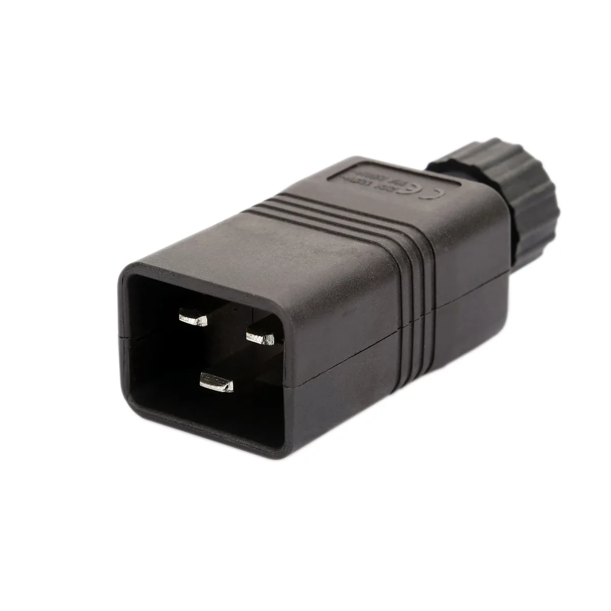 TeKit TeKit IEC 320 C20 Male Power Adapter 2 Pack 16A 250V — product photo