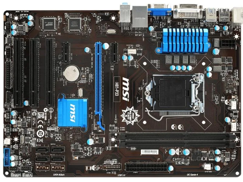 MSI MSI H81-P33 Intel H81 LGA 1150 DDR3 16GB Micro ATX Motherboard — product photo